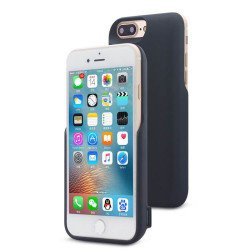iPhone 8 Plus / 7 Plus / 6s Plus / 6 Plus Dual Portable Power Charging Cover 7200 mAh (Black)